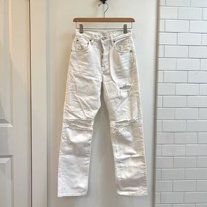 White Reformation Jeans - size 24